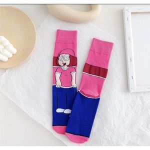 Family Guy Lois Patrice Griffin Cartoon Socks, Mens Crew Character Socks